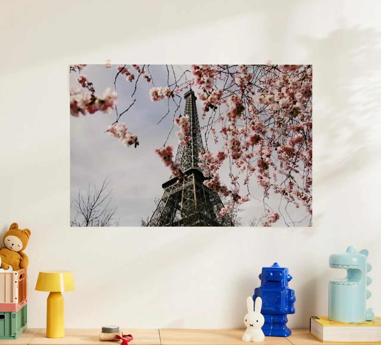 Paris In Spring @Kruti_Doctor poster con telaio in alluminio da EyeEm Mobile GmbH