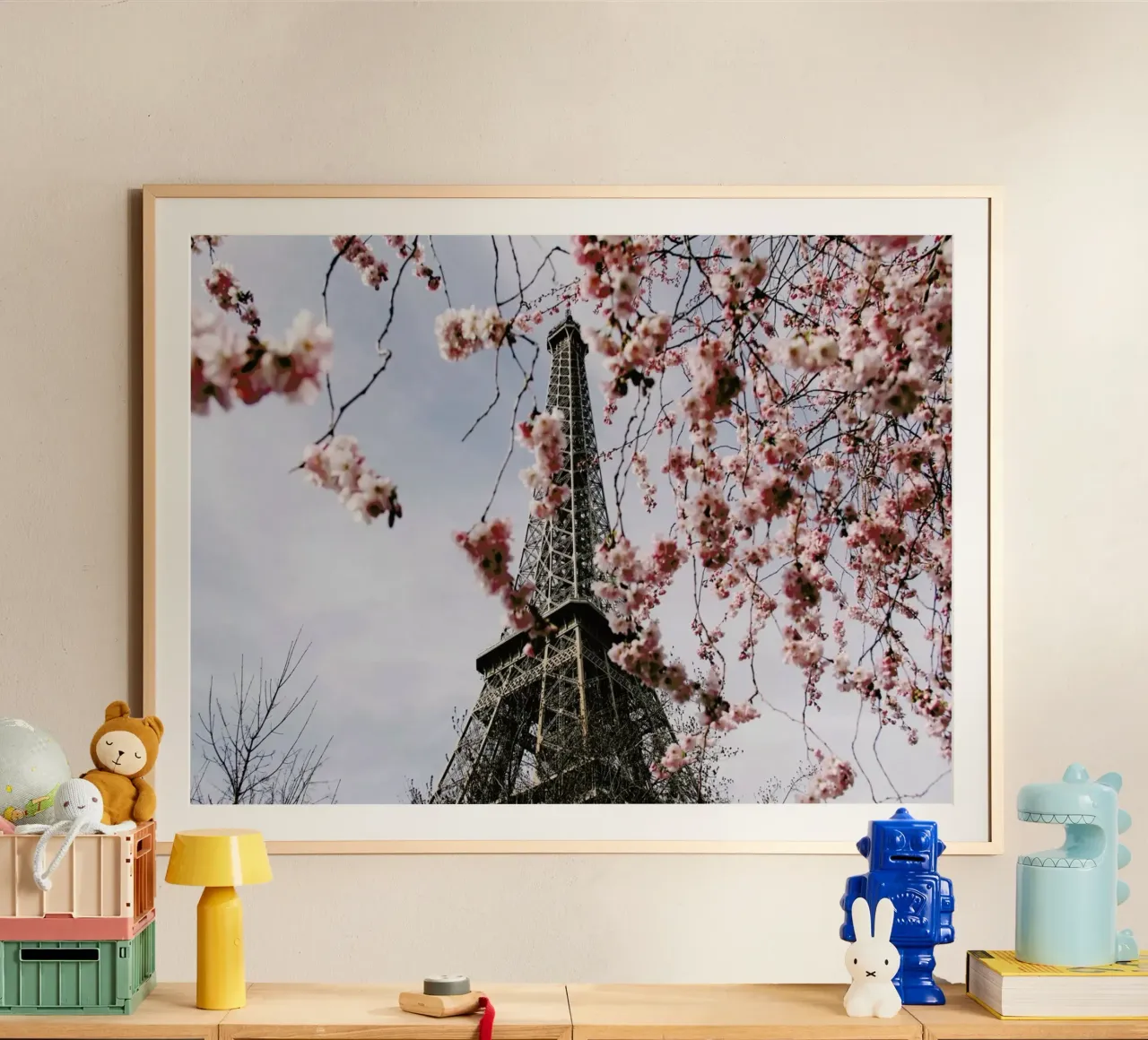 Paris In Spring @Kruti_Doctor poster con telaio in alluminio da EyeEm Mobile GmbH