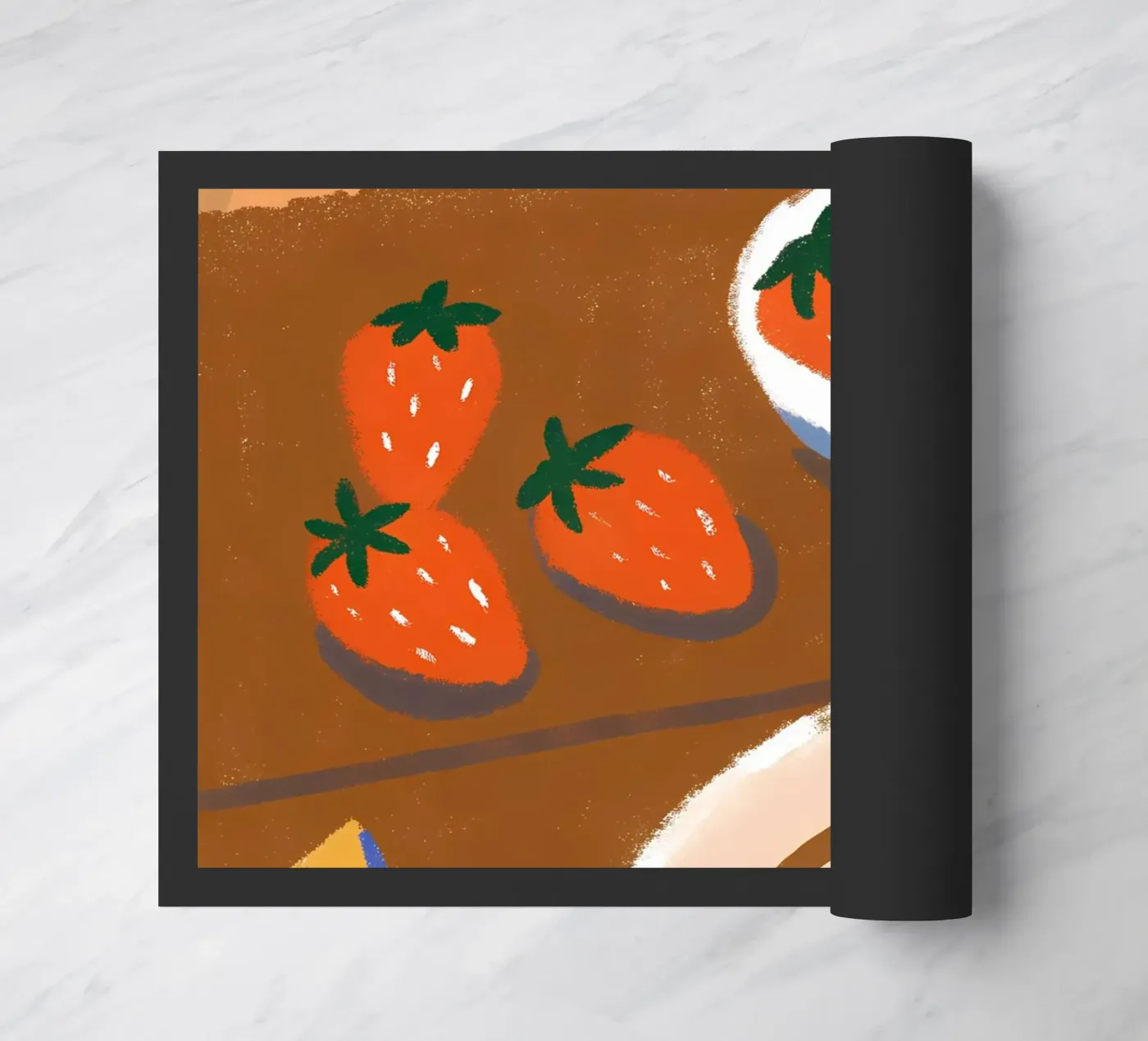 Strawberry Fruit doormat by PERSONAL TOUCH