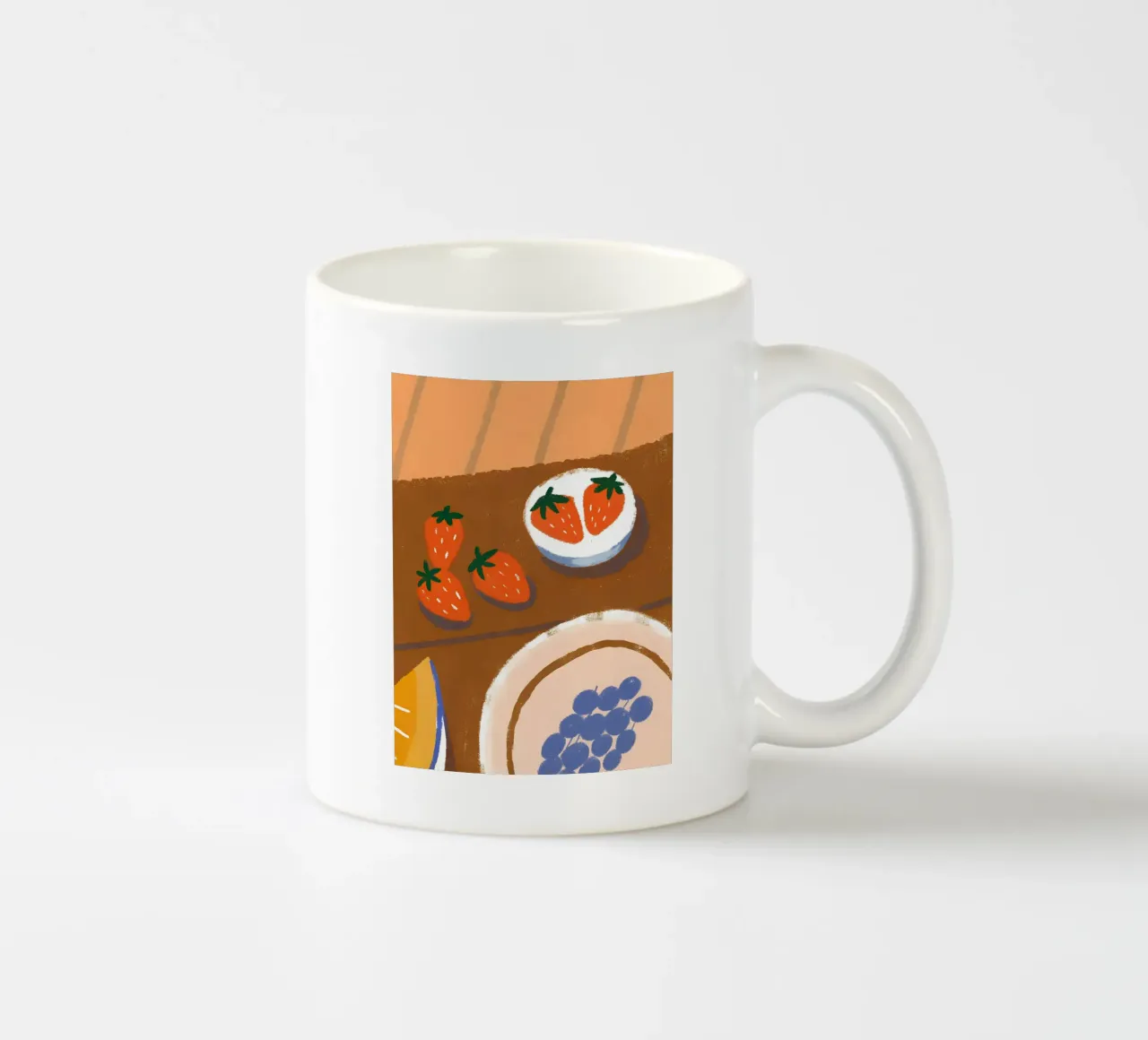Frutta alla fragola tazza in ceramica da PERSONAL TOUCH