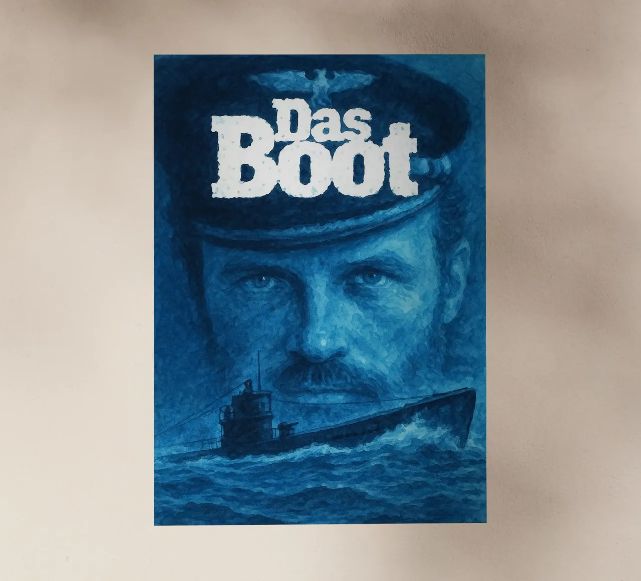das boot repainting imagination reproduction film rétro-éclairé de SIQAYA