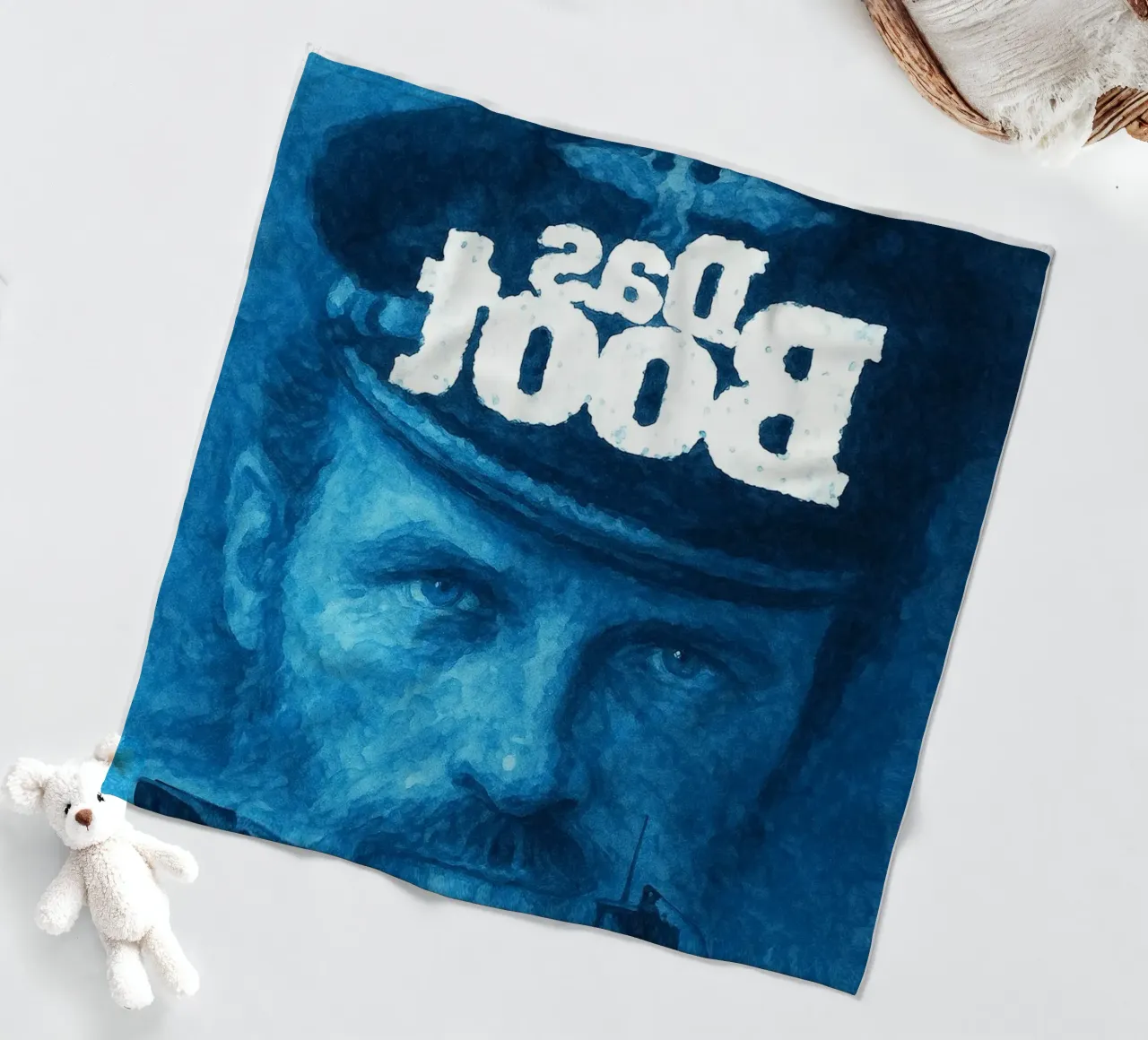 das boot repainting imagination reproduction fleece blanket by SIQAYA