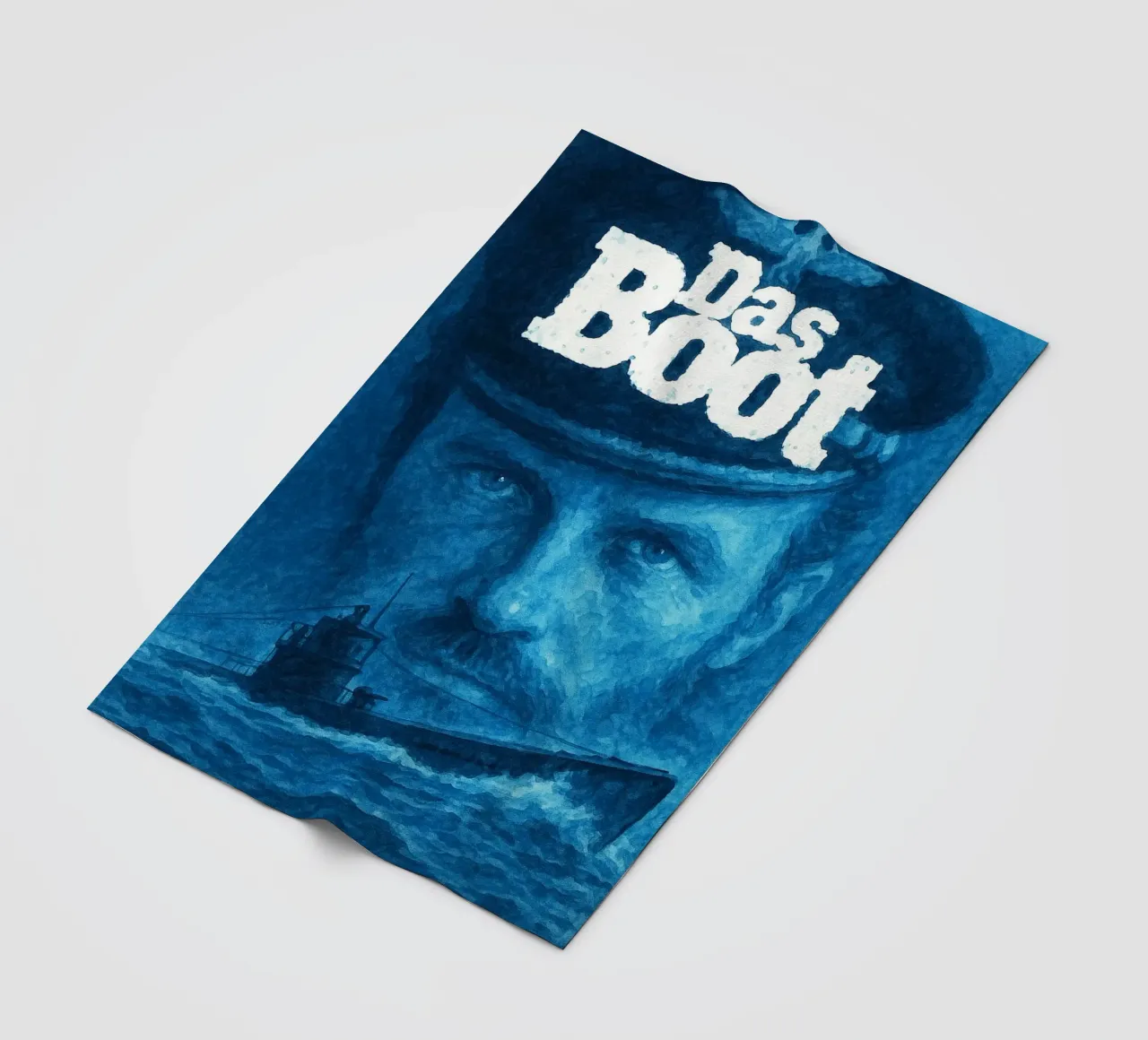das boot repainting imagination reproduction fleece blanket by SIQAYA