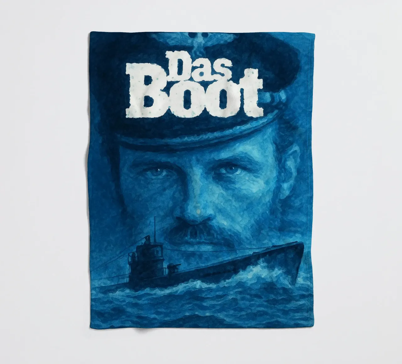 das boot repainting imagination reproduction fleece blanket by SIQAYA