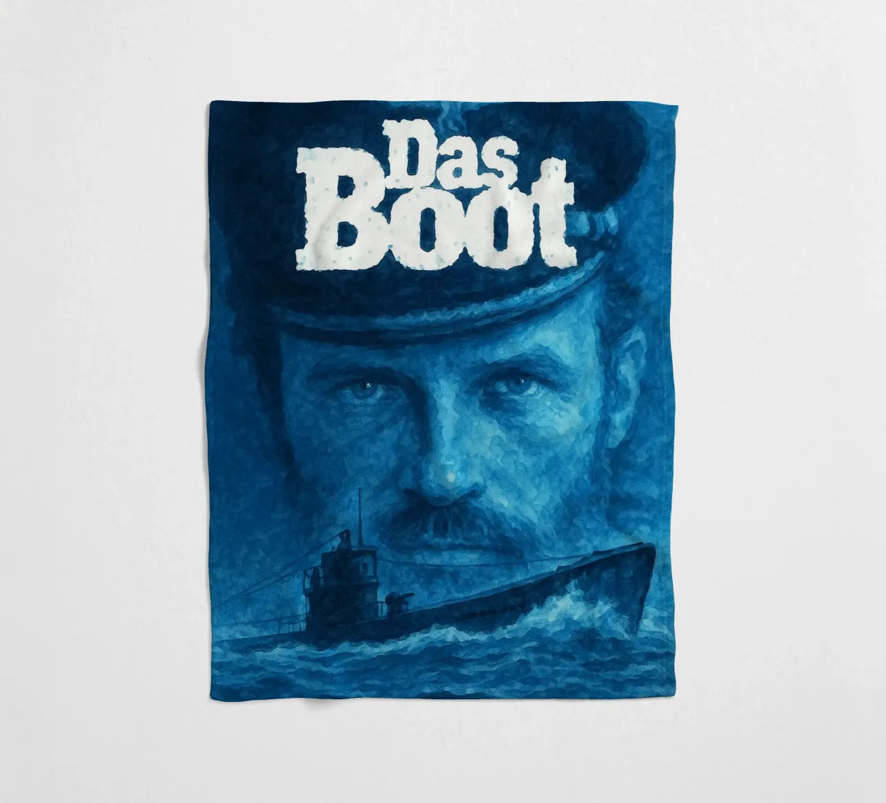 das boot repainting imagination reproduction fleece blanket by SIQAYA