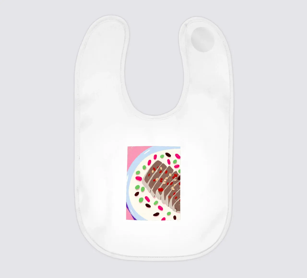 Pane al cioccolato bavaglino da PERSONAL TOUCH