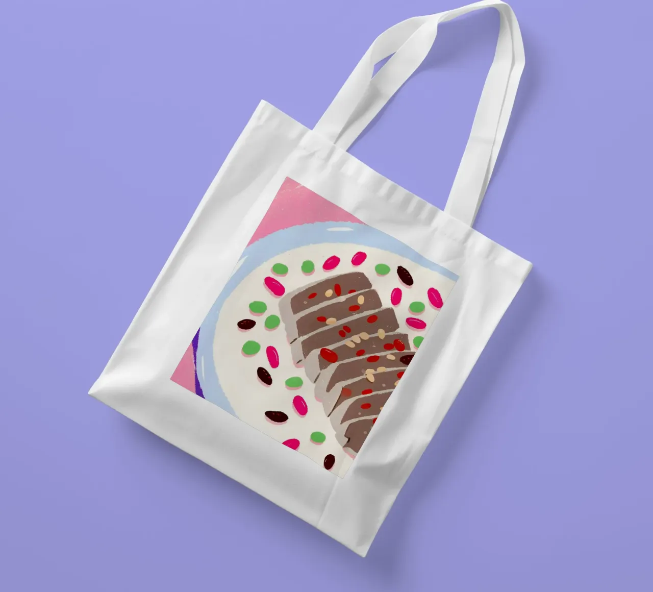 Schokoladenbrot Jutebeutel von PERSONAL TOUCH