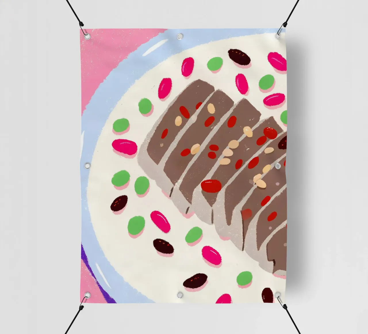 Pane al cioccolato telo in pvc da PERSONAL TOUCH