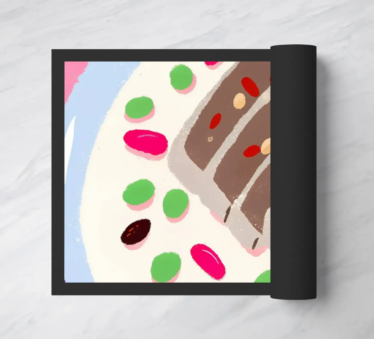 Chocoladebrood deurmat van PERSONAL TOUCH