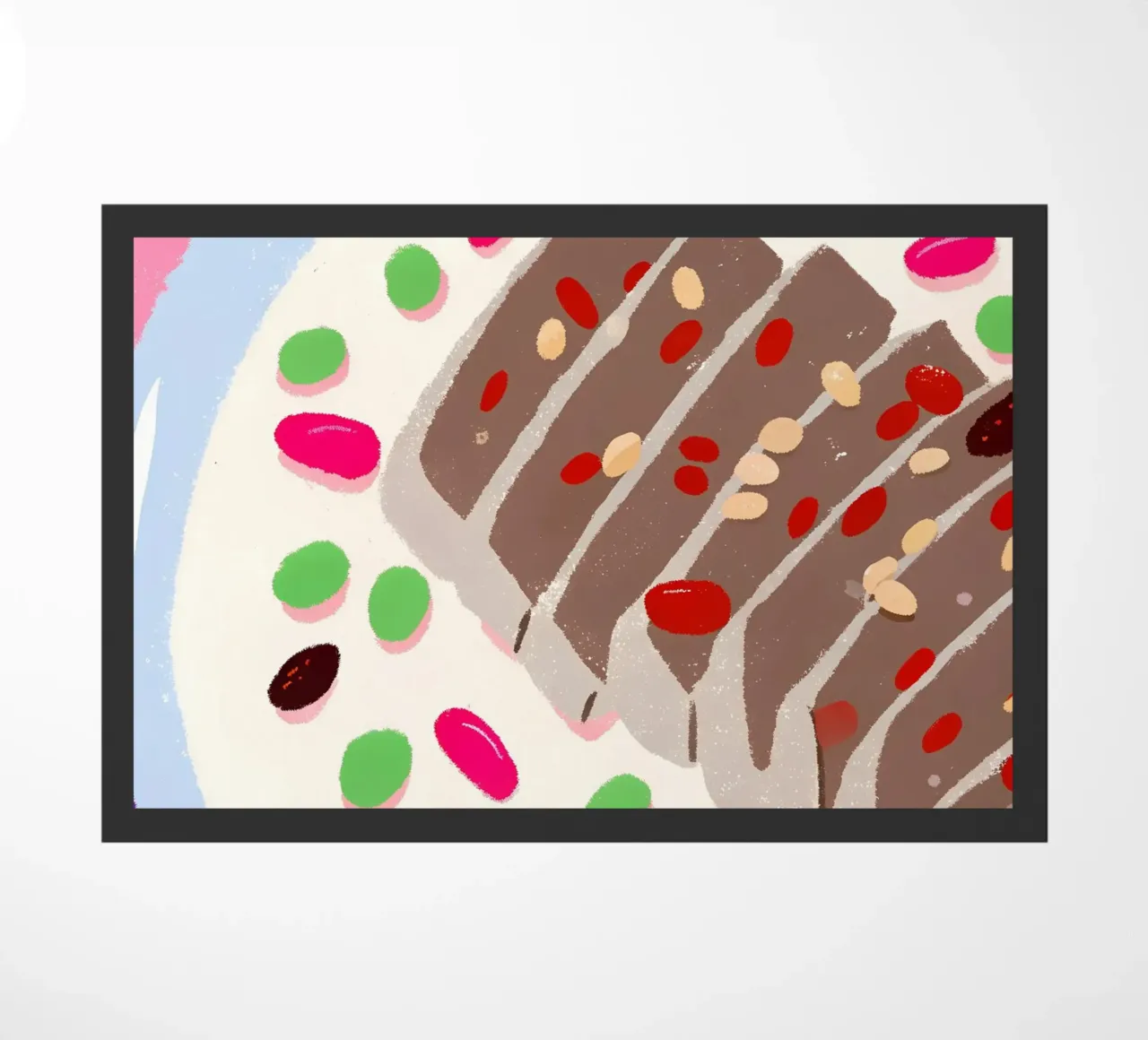 Chocoladebrood deurmat van PERSONAL TOUCH