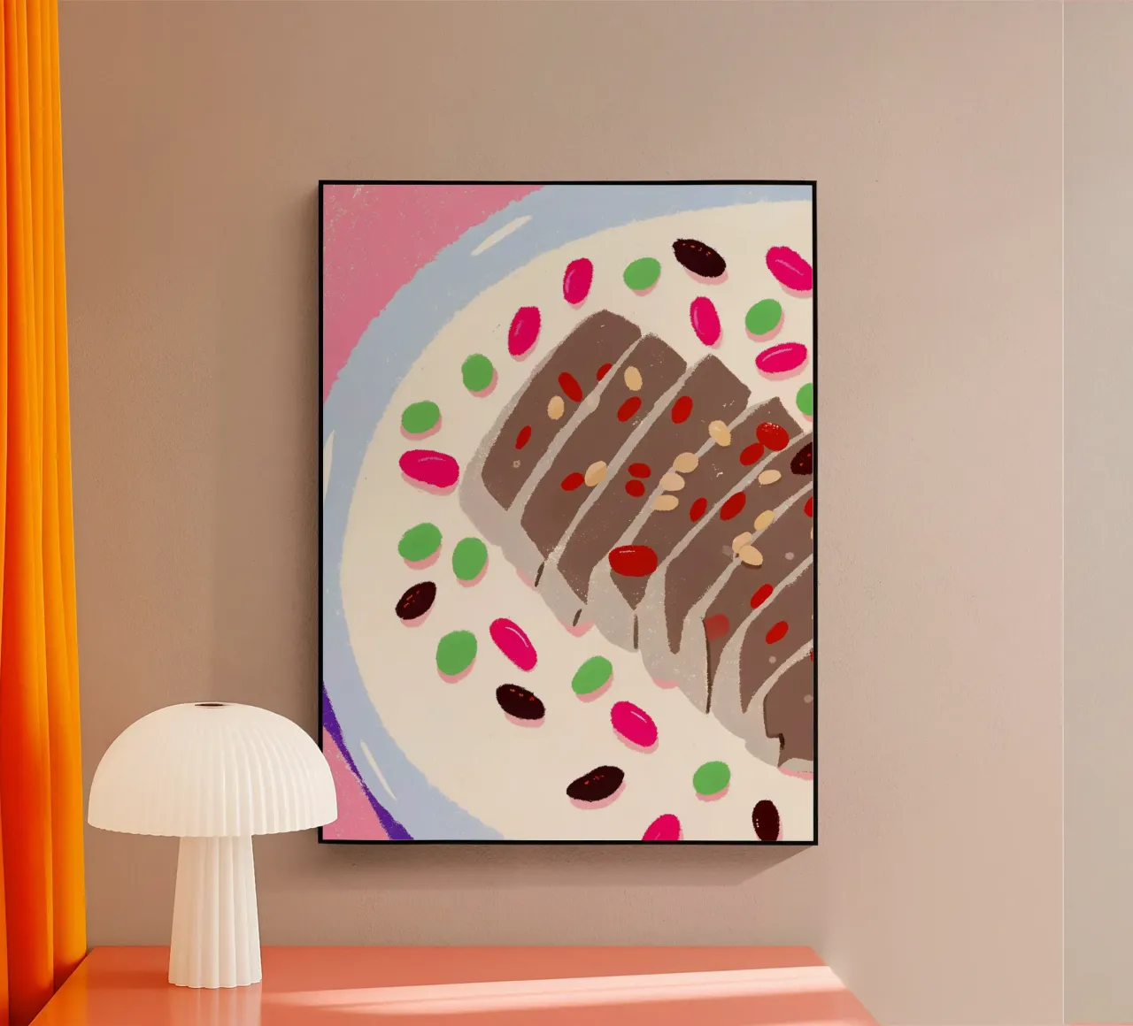 Chocolate Bread acryl van PERSONAL TOUCH