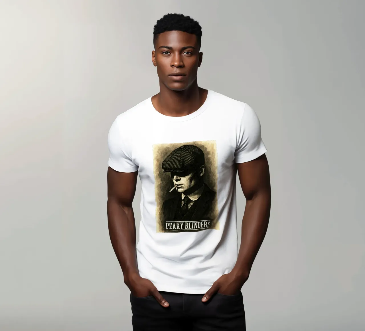 peaky blinders repainting imagination t-shirt by SIQAYA