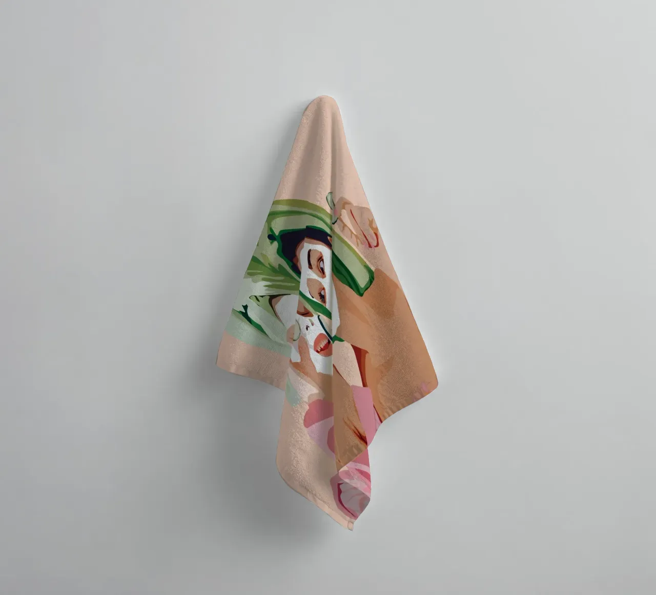 Starting the day off right 1 towel by Flow Line