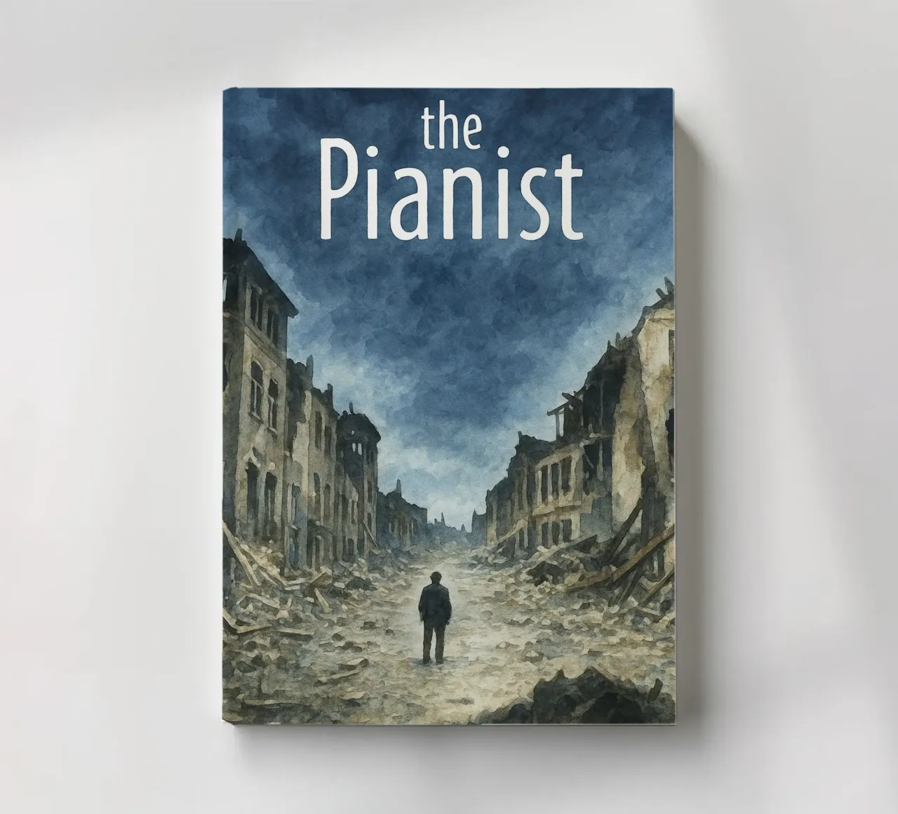 the pianist repainting imagination notebook by SIQAYA