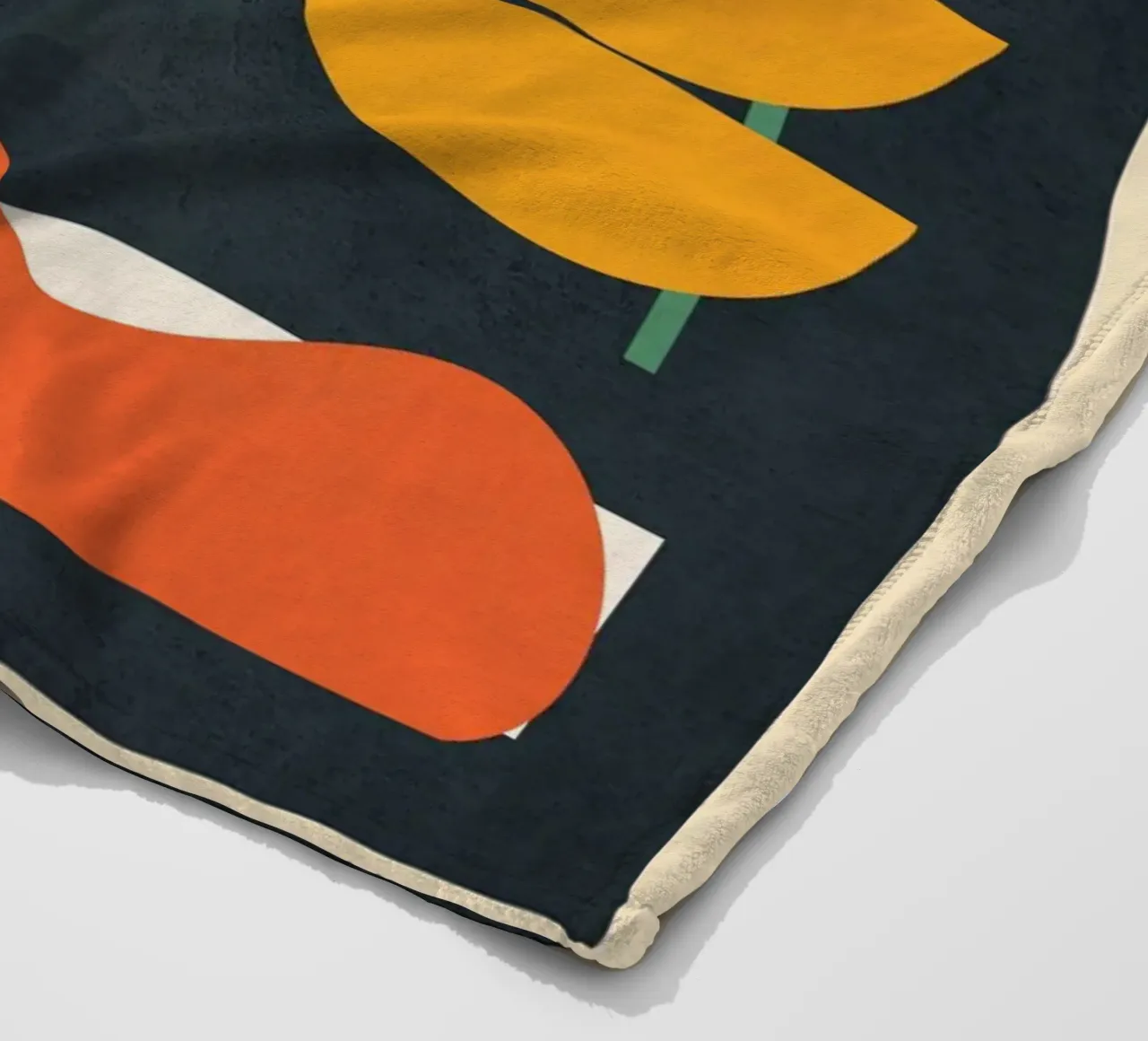 Abstract Shape Setting 01 coperta in pile da Flow Line