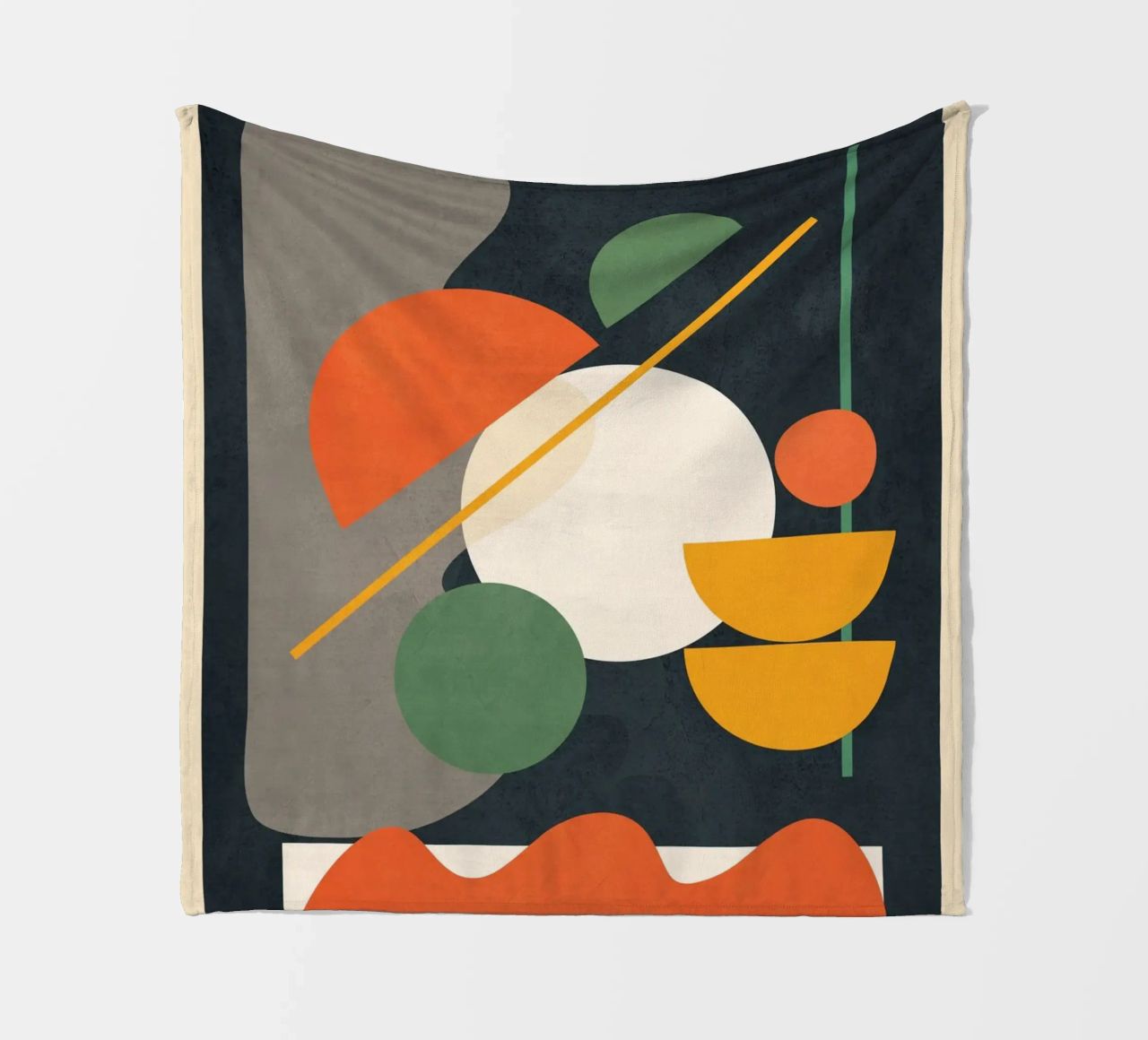 Abstract Shape Setting 01 coperta in pile da Flow Line