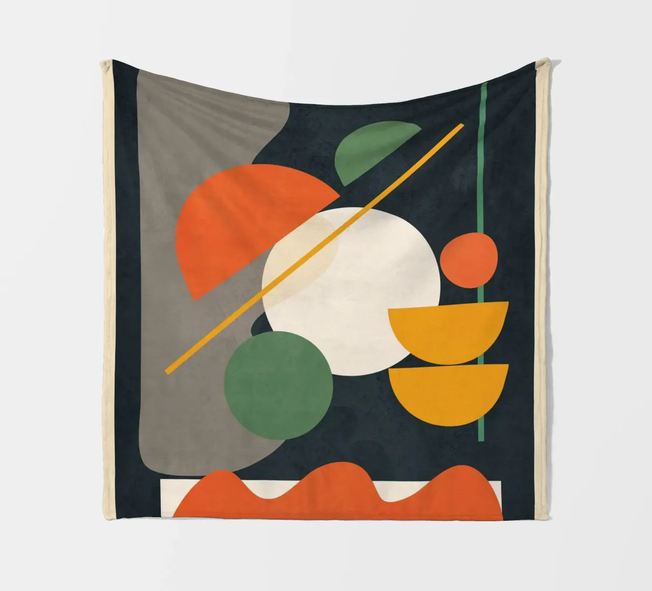 Abstract Shape Setting 01 coperta in pile da Flow Line