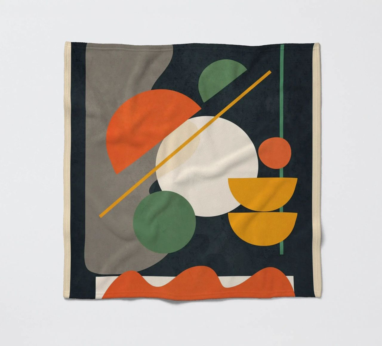 Abstract Shape Setting 01 coperta in pile da Flow Line