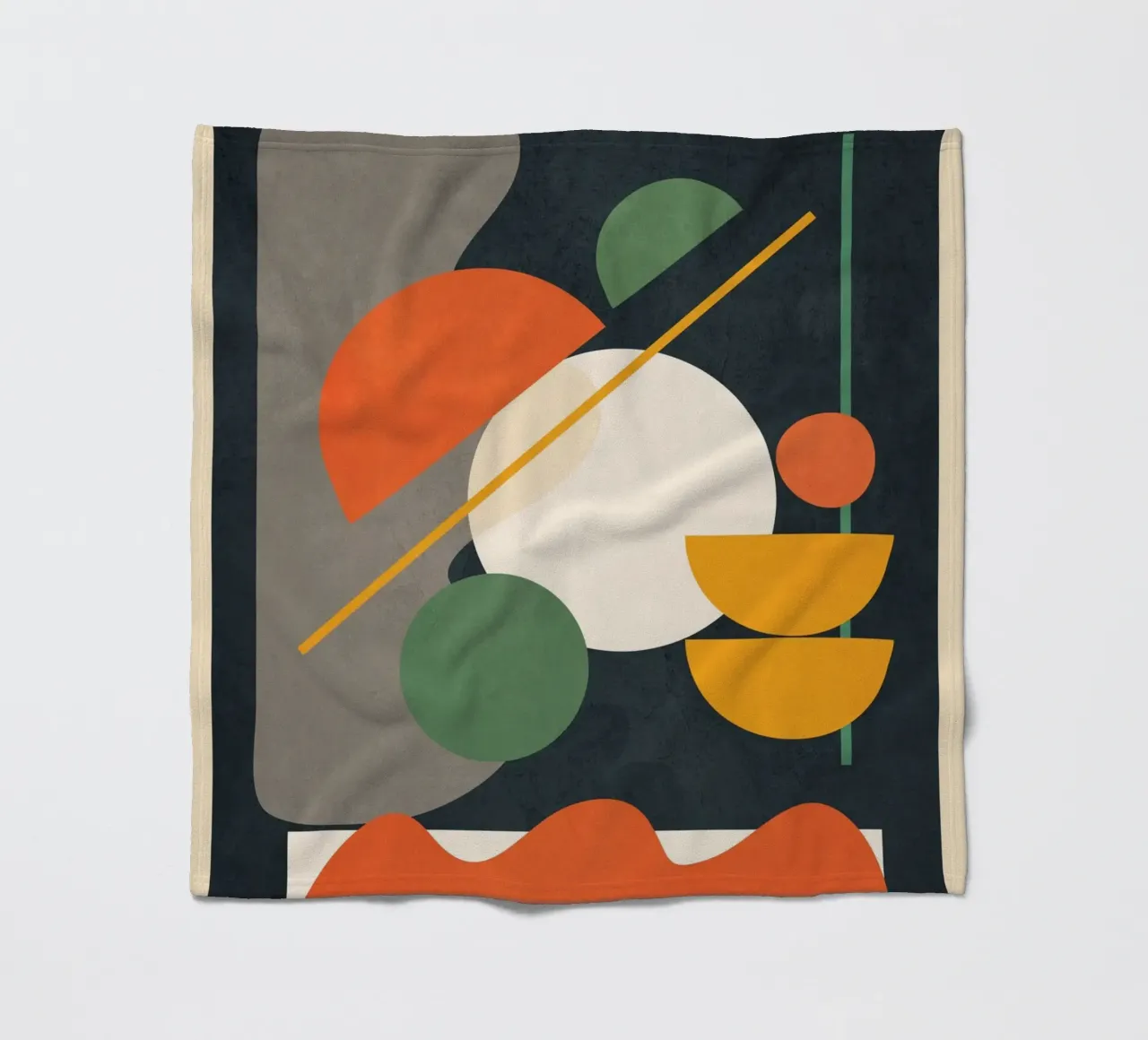 Abstract Shape Setting 01 coperta in pile da Flow Line
