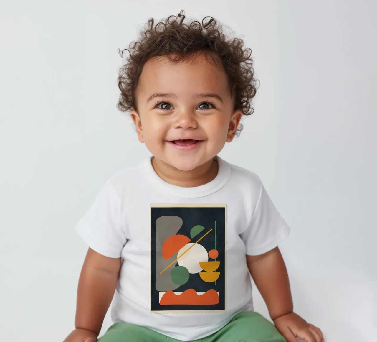 Abstract Shape Setting 01 maglietta neonato da Flow Line