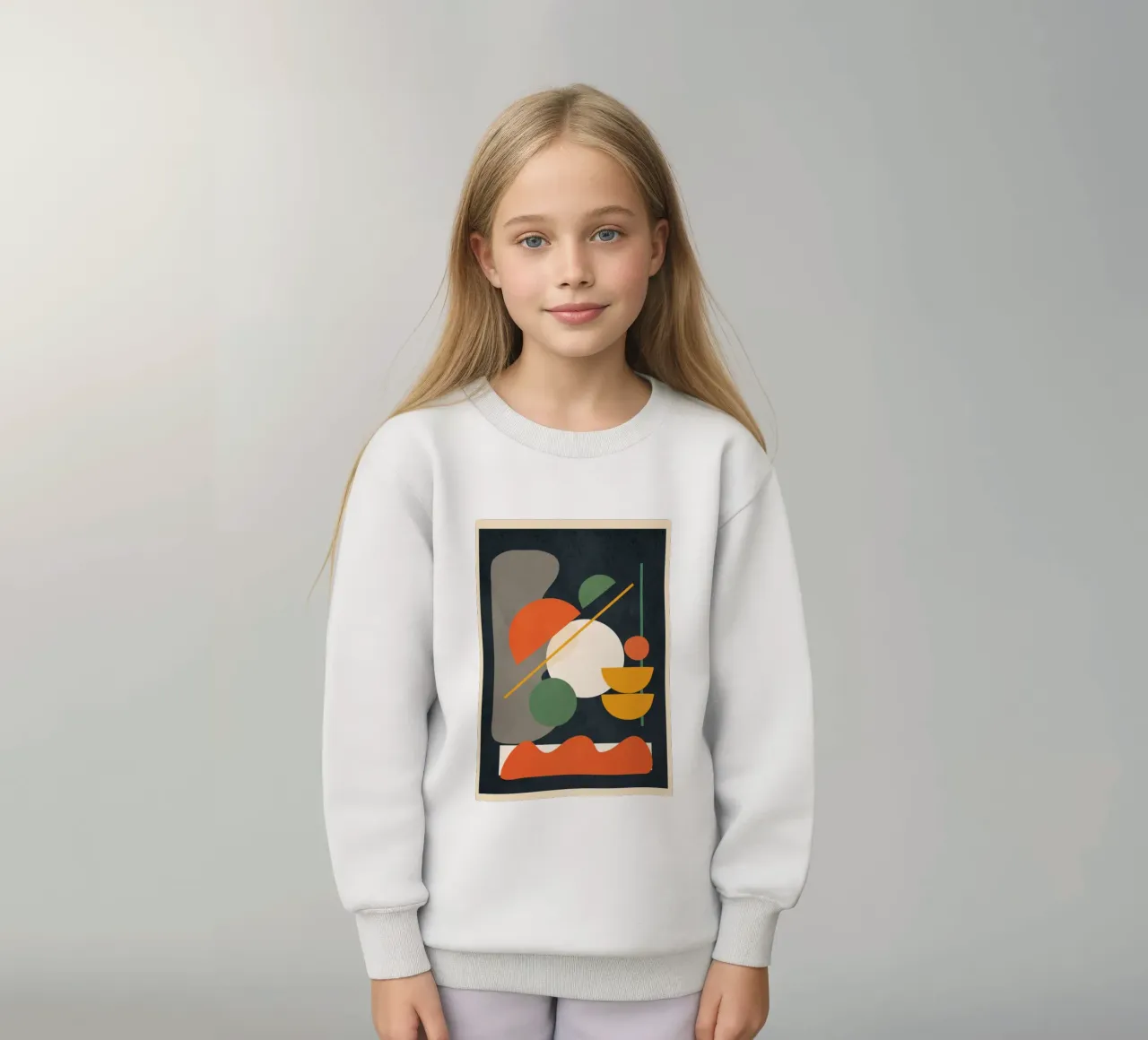 Abstract Shape Setting 01 sweat enfant de Flow Line