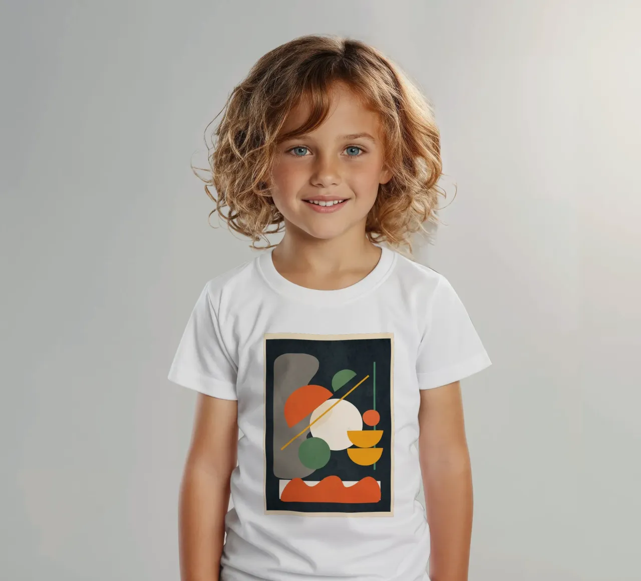 Abstract Shape Setting 01 kinder t-shirt van Flow Line