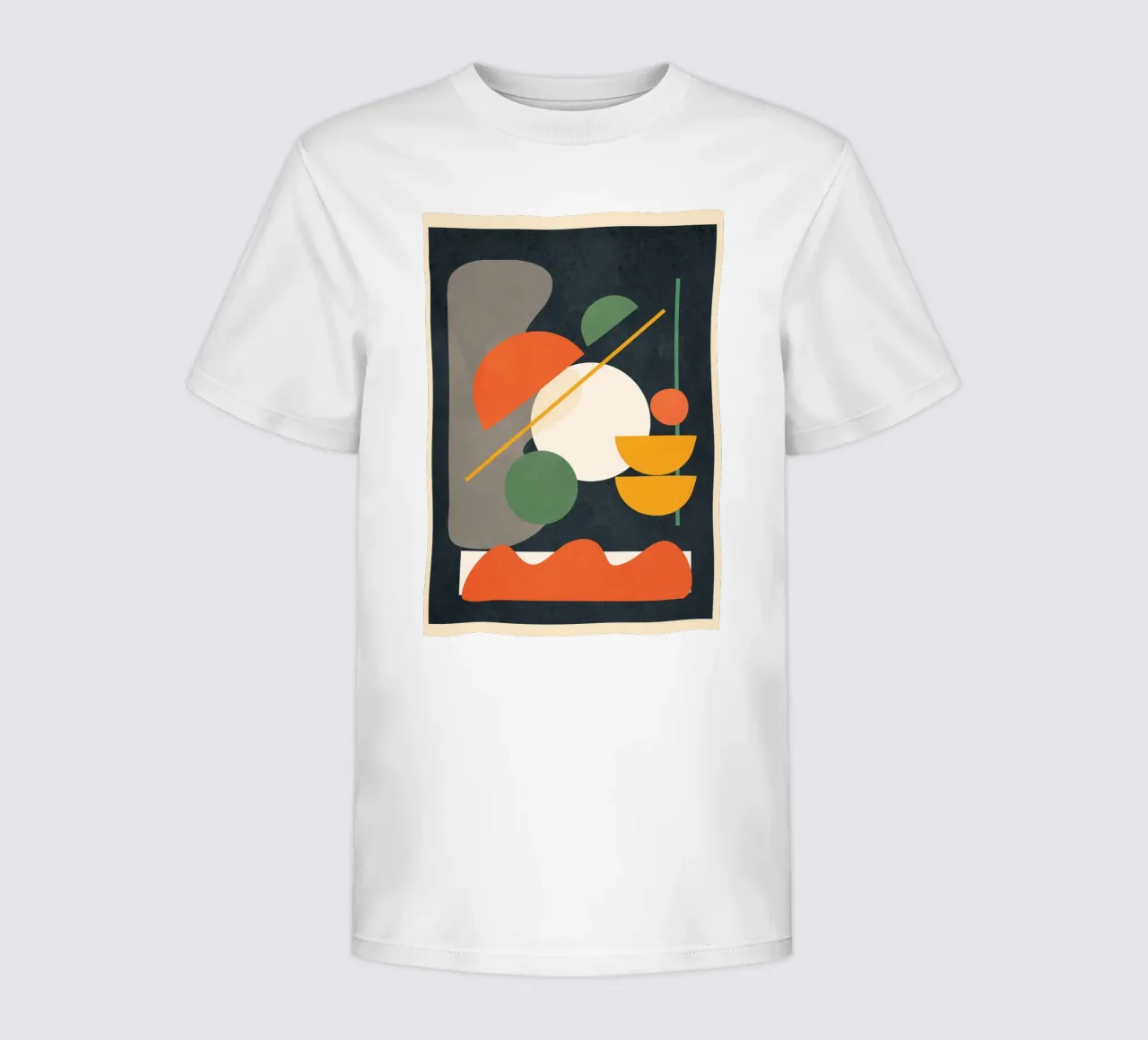 Abstract Shape Setting 01 kinder t-shirt van Flow Line