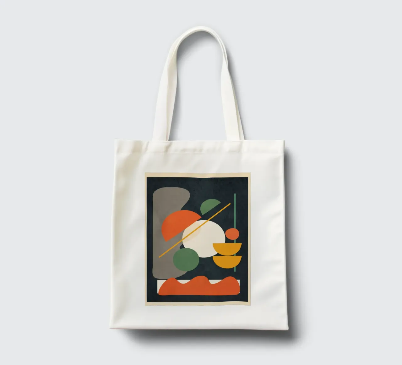 Abstract Shape Setting 01 tote bag by Flow Line