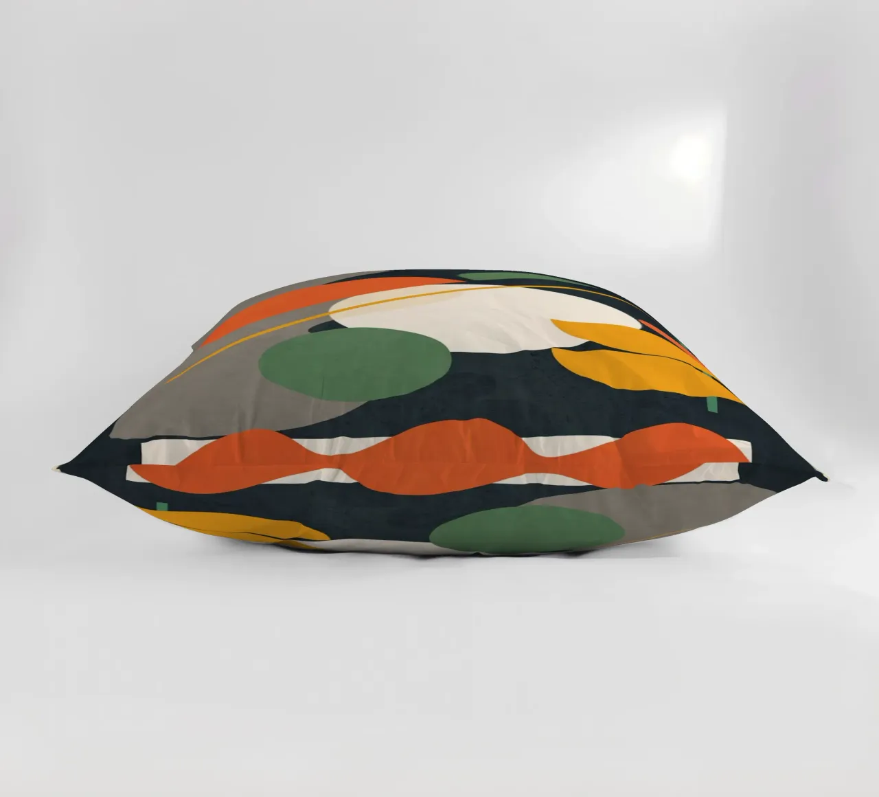 Abstract Shape Setting 01 Kissen von Flow Line