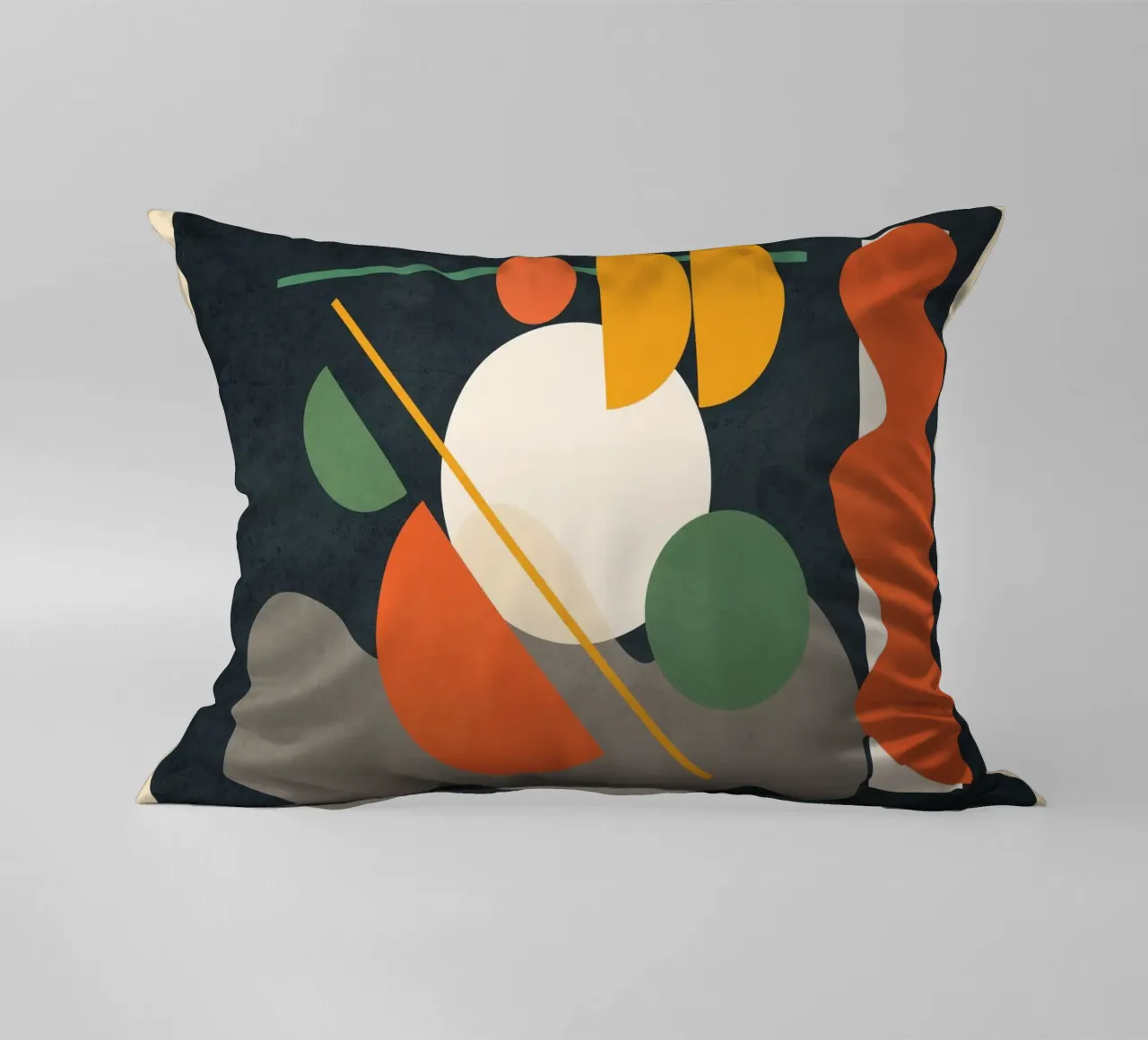 Abstract Shape Setting 01 Kissen von Flow Line
