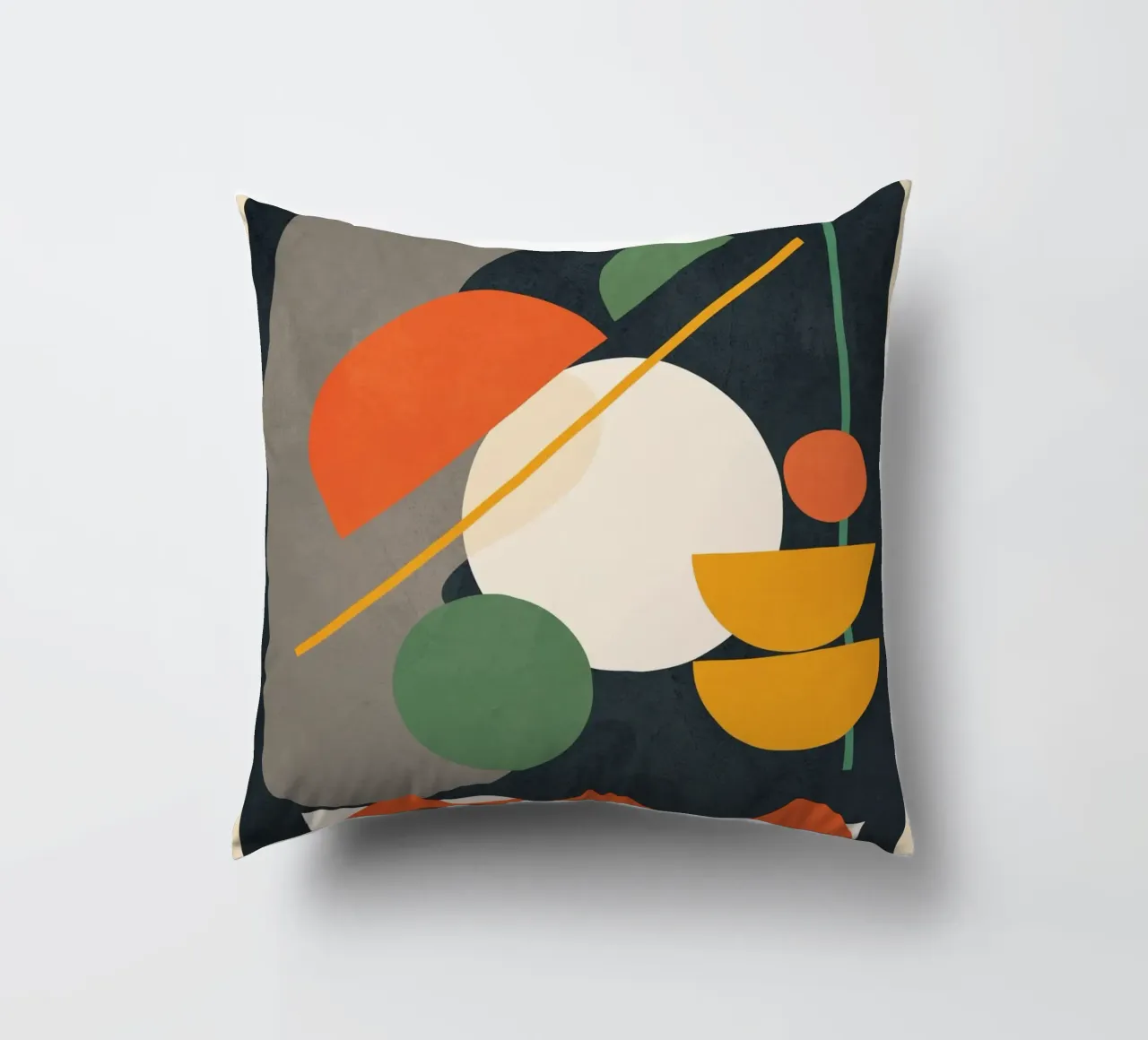Abstract Shape Setting 01 Kissen von Flow Line