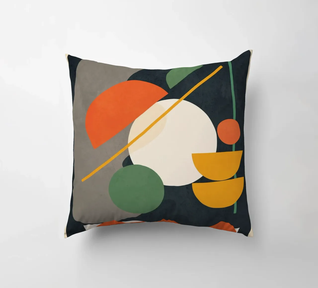 Abstract Shape Setting 01 Kissen von Flow Line