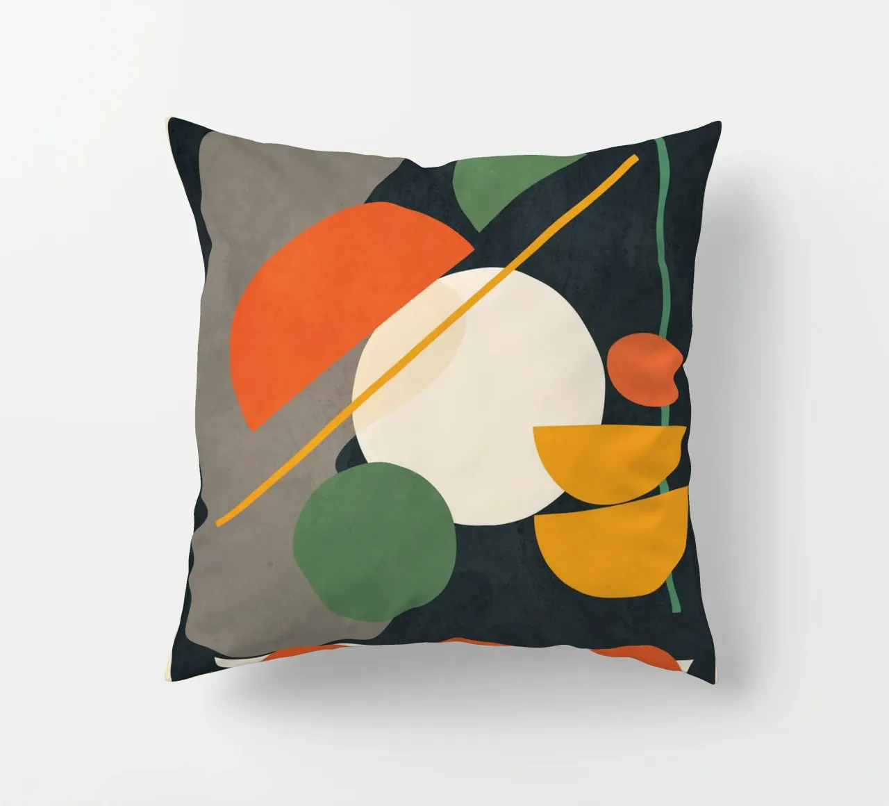 Abstract Shape Setting 01 Kissen von Flow Line