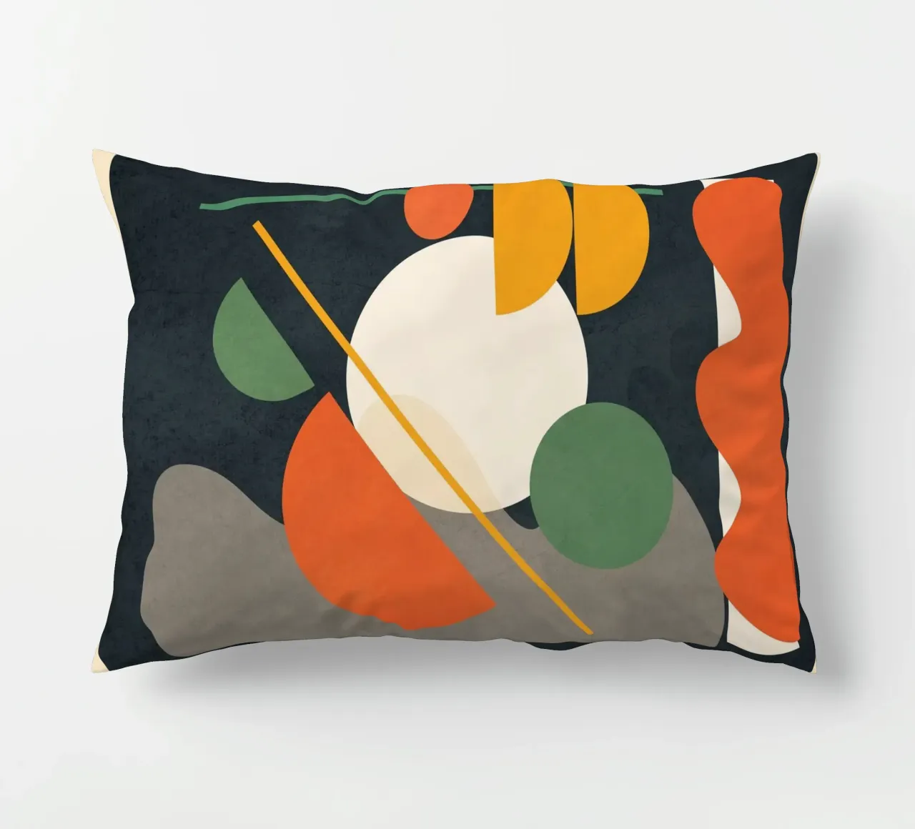 Abstract Shape Setting 01 Kissen von Flow Line