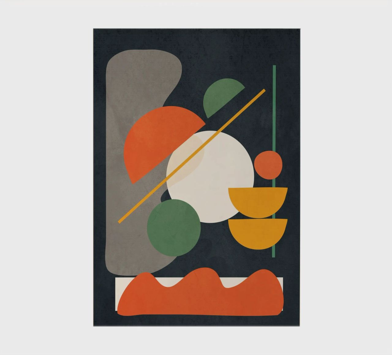 Abstract Shape Setting 01 notebook by Flow Line