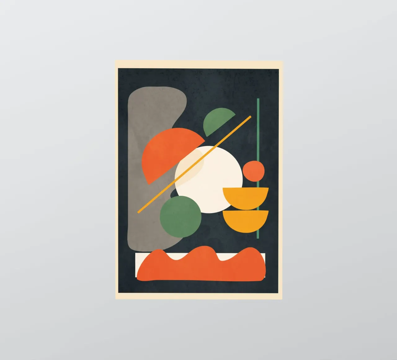 Abstract Shape Setting 01 adesivo da Flow Line