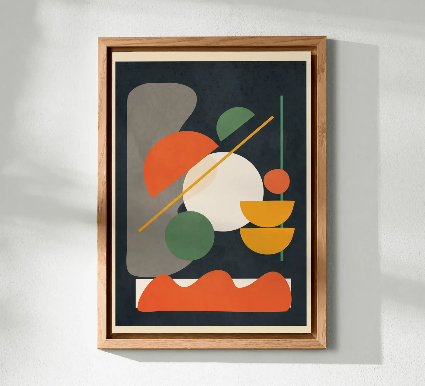 Abstract Shape Setting 01 pannello forex da Flow Line