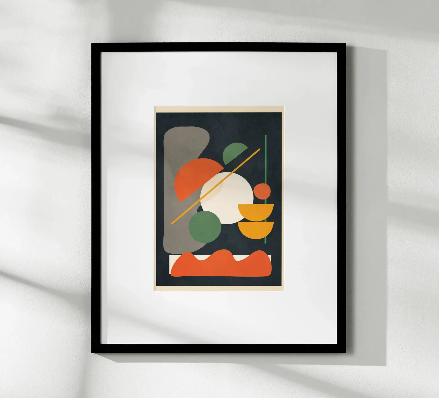 Abstract Shape Setting 01 poster da Flow Line