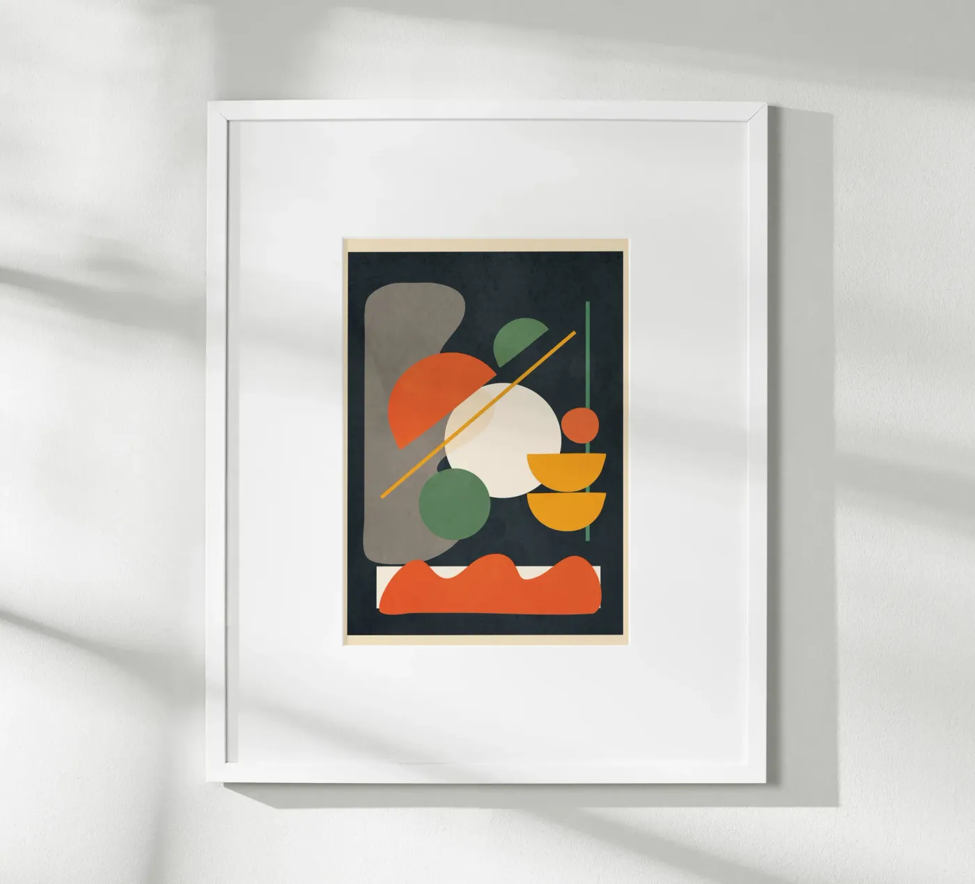 Abstract Shape Setting 01 poster da Flow Line
