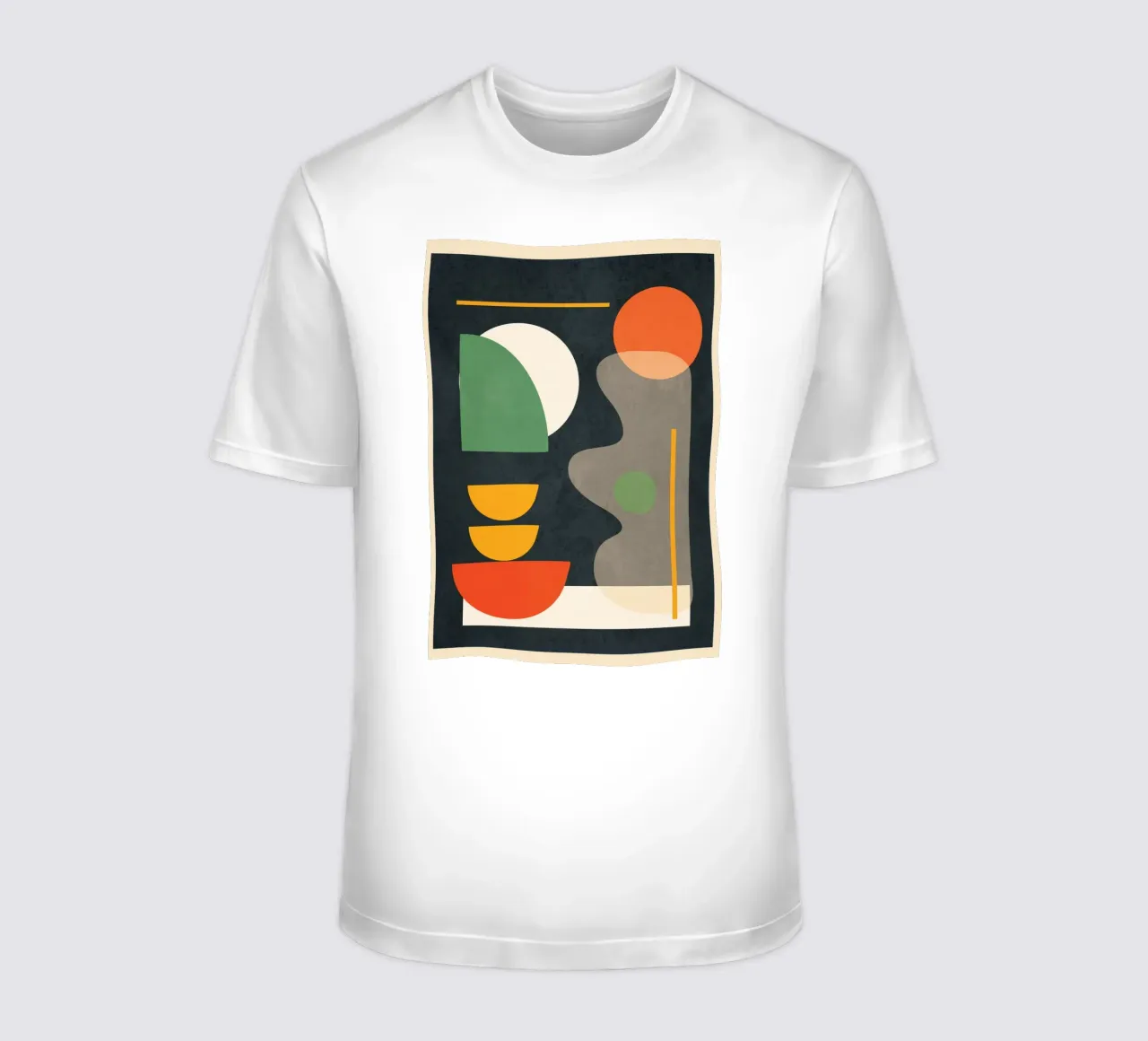 Abstract Shape Setting 02 t-shirt by Flow Line