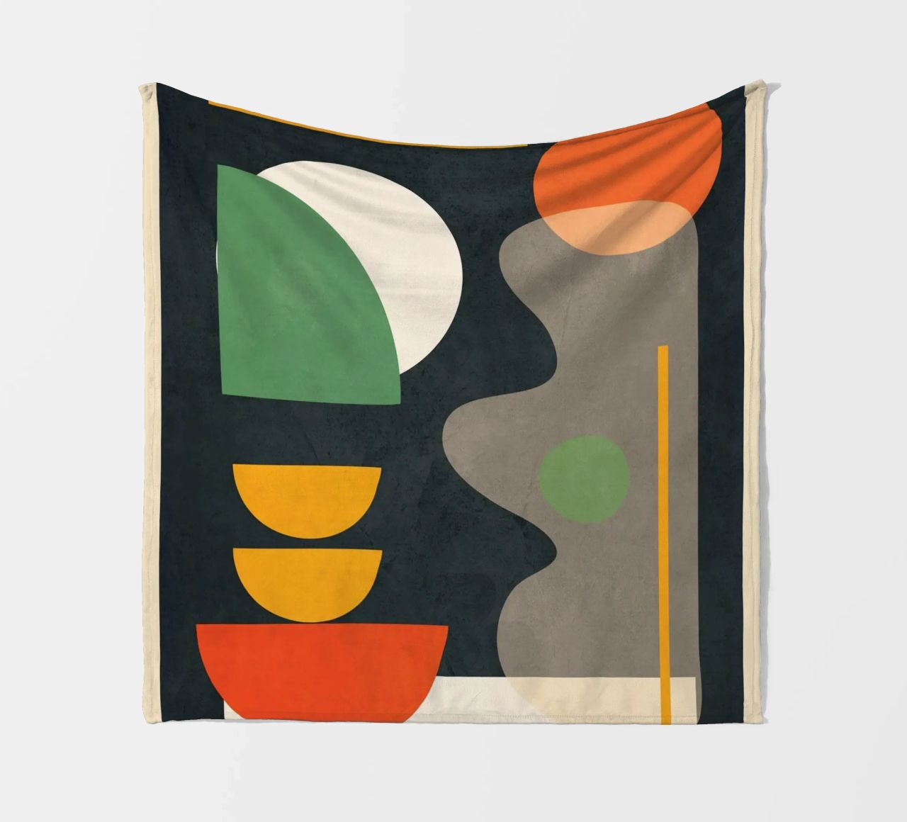 Abstract Shape Setting 02 coperta in pile da Flow Line