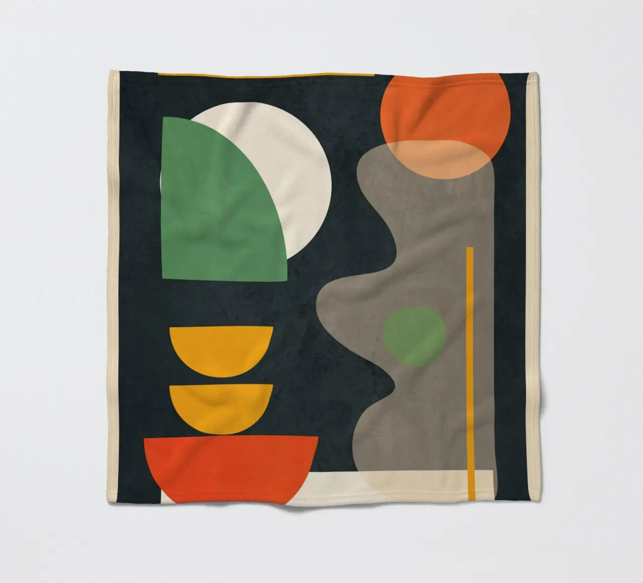 Abstract Shape Setting 02 coperta in pile da Flow Line