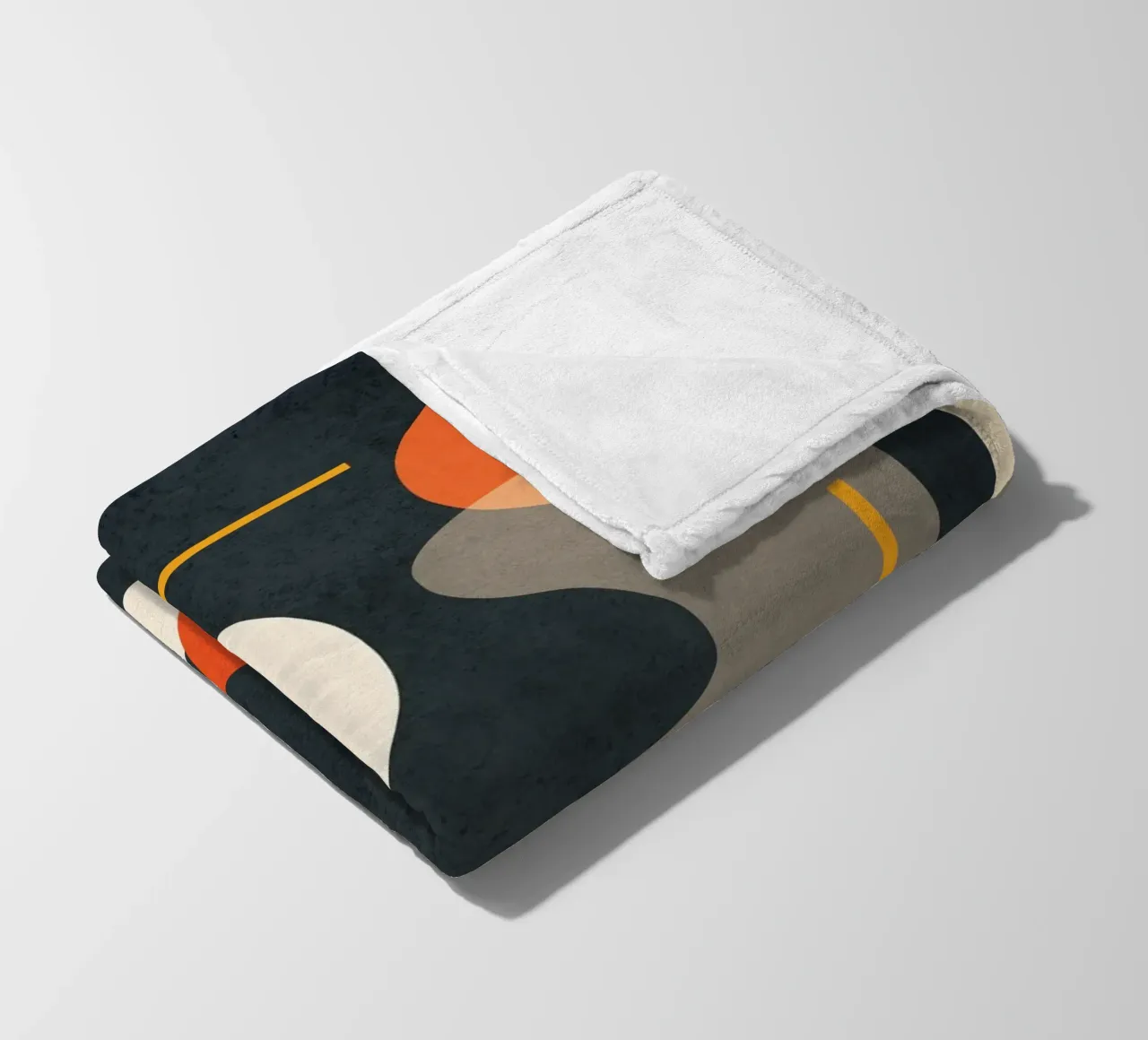 Abstract Shape Setting 02 coperta in pile da Flow Line