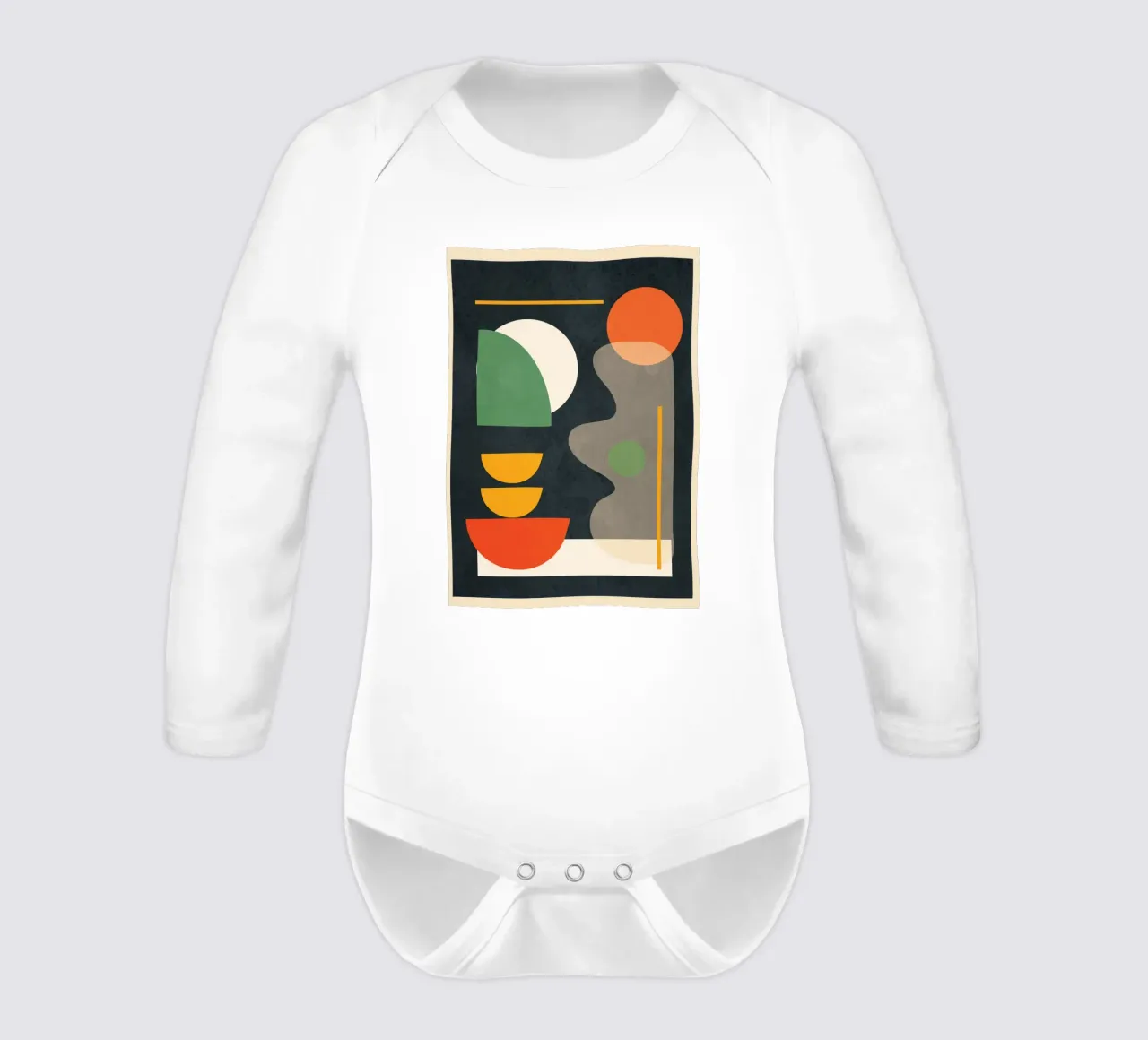 Abstract Shape Setting 02 body de manga larga de Flow Line