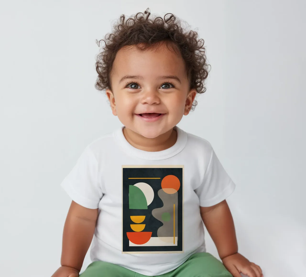 Abstract Shape Setting 02 maglietta neonato da Flow Line