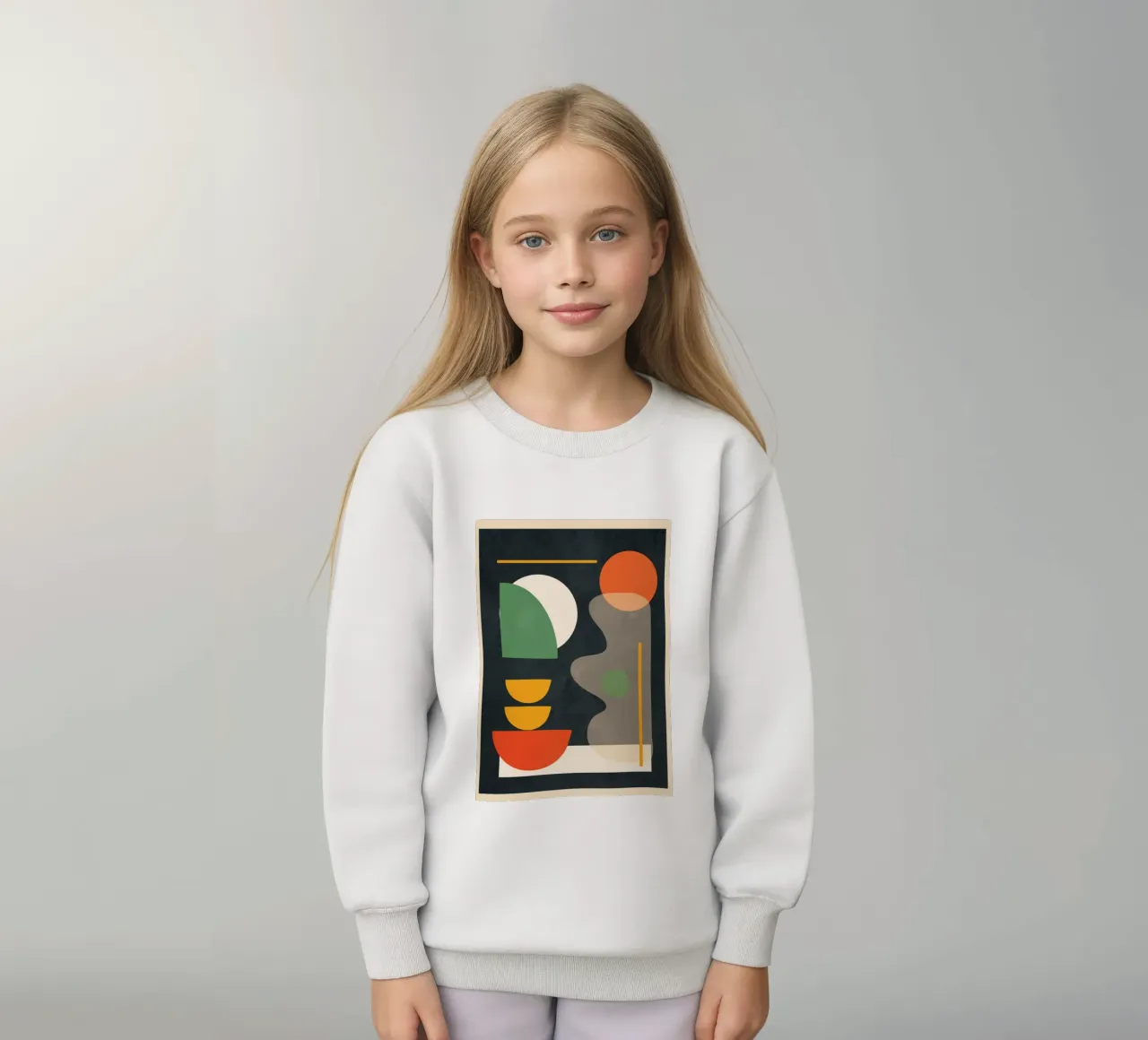 Abstract Shape Setting 02 sweat enfant de Flow Line
