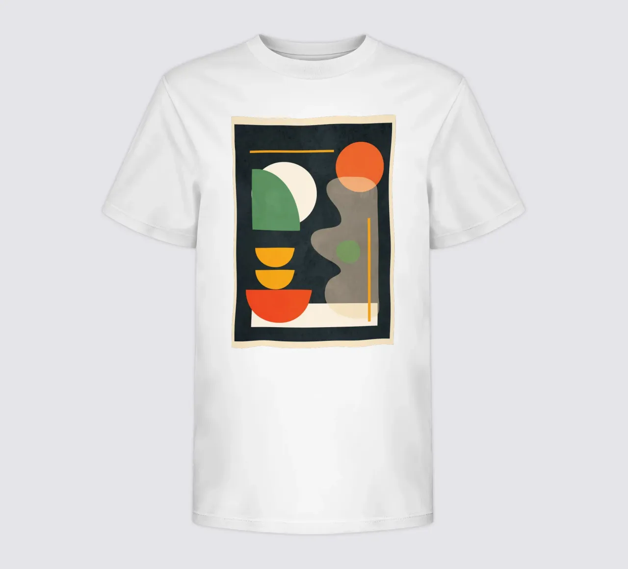 Abstract Shape Setting 02 kinder t-shirt van Flow Line