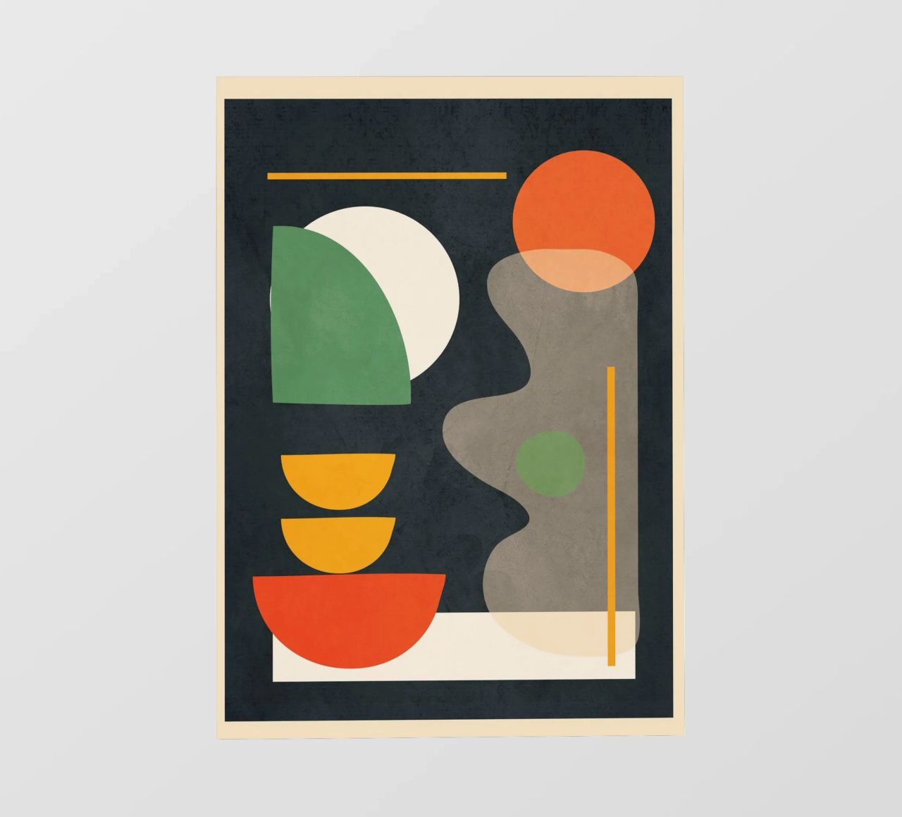 Abstract Shape Setting 02 telo in pvc da Flow Line