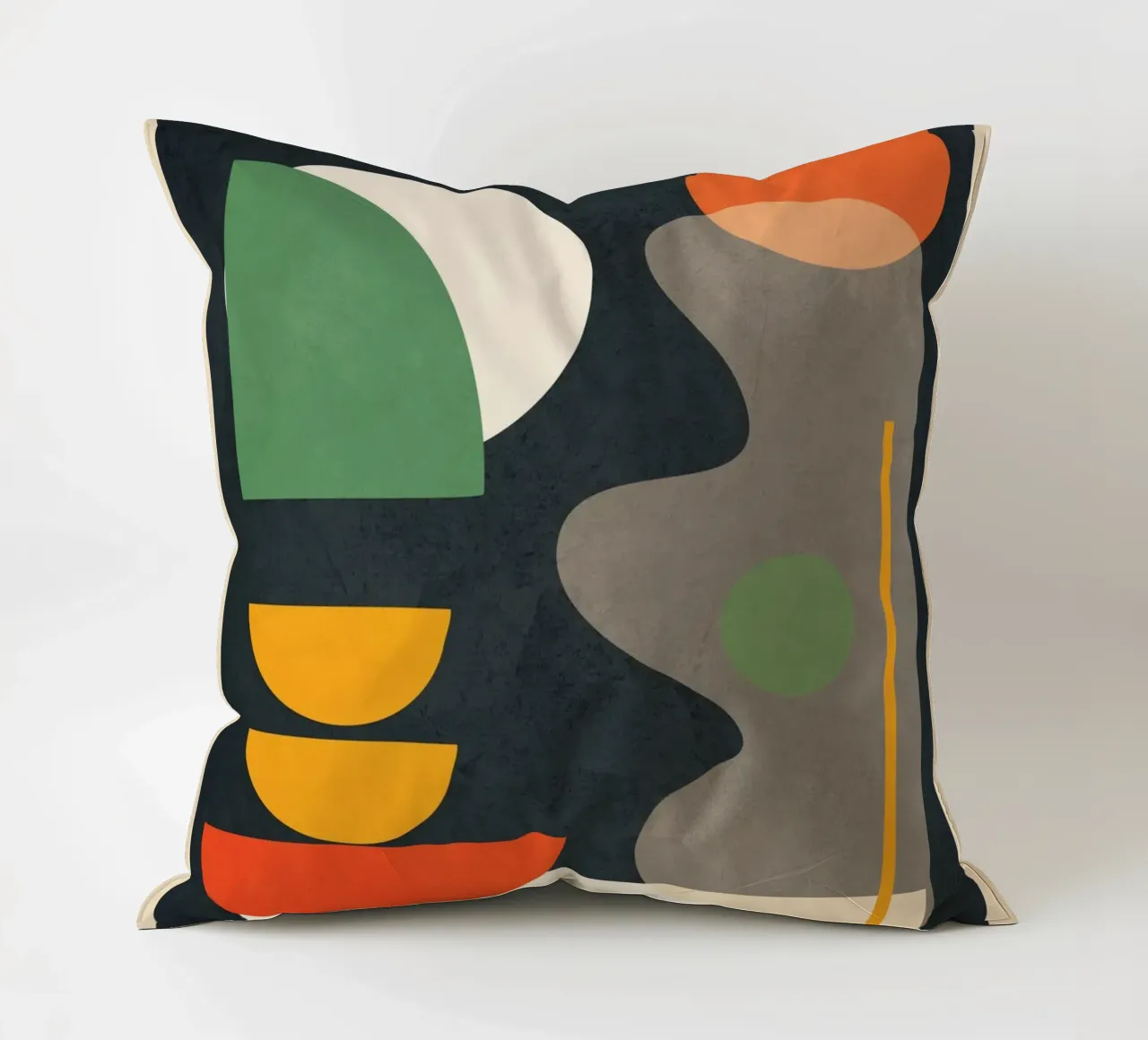 Abstract Shape Setting 02 coussin de Flow Line
