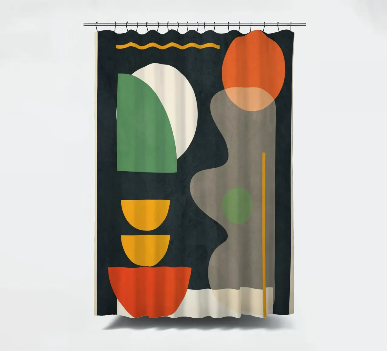 Abstract Shape Setting 02 tenda da doccia da Flow Line